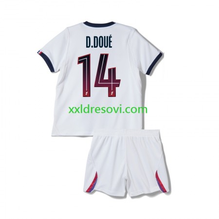 Paris Saint-Germain Desire Doue 14 Gostujući Dječji Nogometni Dres 2026-2027 Paris Saint-Germain Desire Doue 14 Gostujući Dječji Nogometni Dres 2026-2027